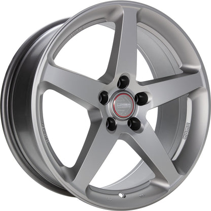 Momo Five titan silver matt Alufelge 8.5x19 Zoll ET38 LK 5x112 ML79.6