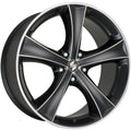 Etabeta Tettsut black matt full polish Alufelge 8.5x18 Zoll ET45 LK 5x120 ML65.1