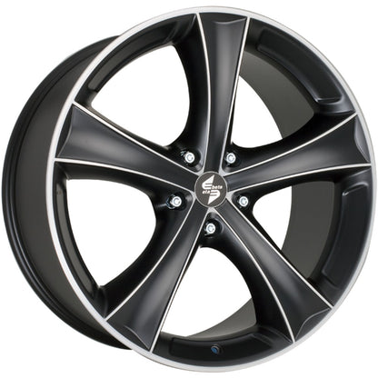 Etabeta Tettsut black matt full polish Alufelge 8.5x18 Zoll ET45 LK 5x120 ML65.1