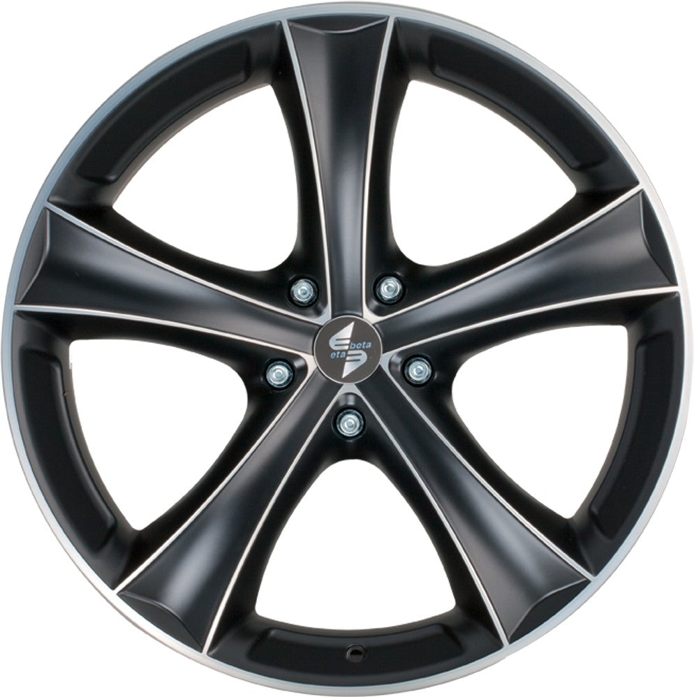 Etabeta Tettsut black matt full polish Alufelge 8.5x18 Zoll ET45 LK 5x120 ML65.1 – Bild 2