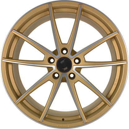 Etabeta Manay-K gold matt polish 9x20 ET25 - LK5/112 ML78.1 – Bild 2