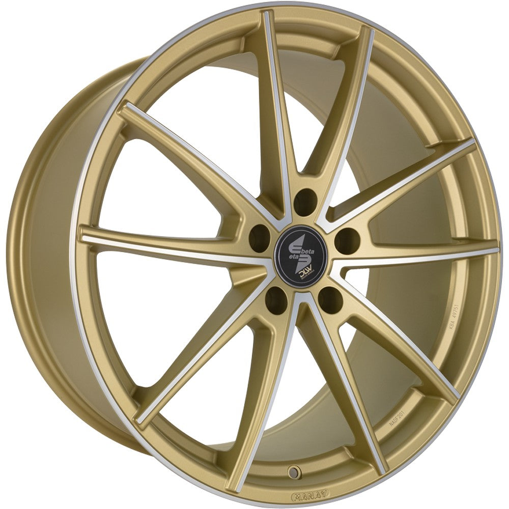 Etabeta Manay gold matt polish 8.5x19 ET35 - LK5/112 ML78.1