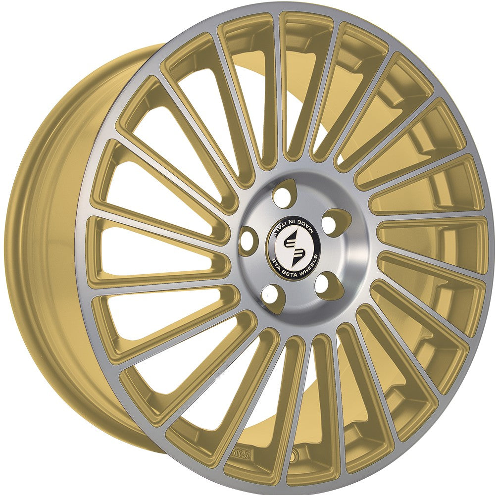 Etabeta Venti-R gold matt polish Alufelge 8.5x19 Zoll ET45 LK 5x112 ML78.1
