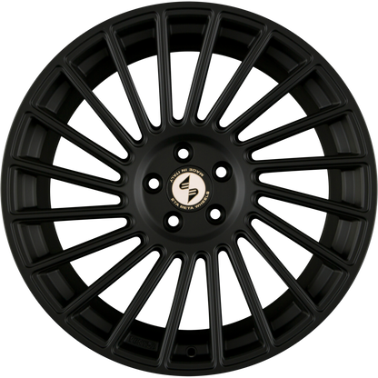 Etabeta Venti-R Black Matt Alufelge 8.5x19 Zoll ET33 LK 5x120 ML72.6