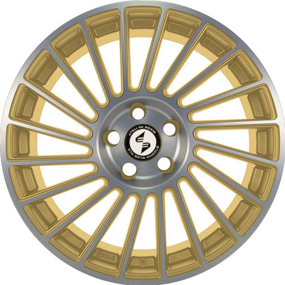 Etabeta Venti-R gold matt polish *VW Bus* 8.5x19 ET42 - LK5/120 ML65.1 – Bild 2