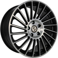 Etabeta Venti-R black matt polish Alufelge 9x20 Zoll ET25 LK 5x112 ML78.1