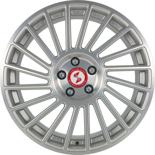 Etabeta Venti-R silver matt polish Alufelge 9x20 Zoll ET38 LK 5x112 ML78.1 – Bild 2