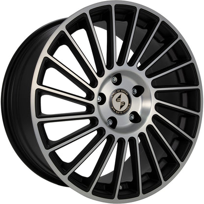 Etabeta Venti-R black matt polish 8.5x19 ET45 - LK5/108 ML78.1