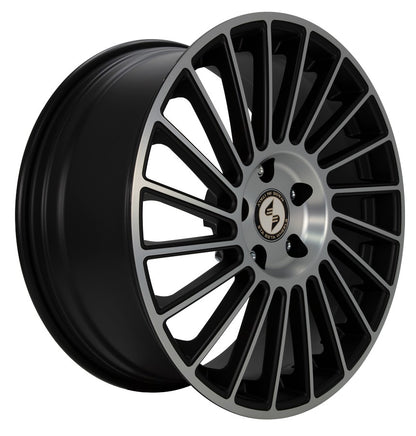 Etabeta Venti-R black matt polish 8.5x19 ET45 - LK5/108 ML78.1 – Bild 3