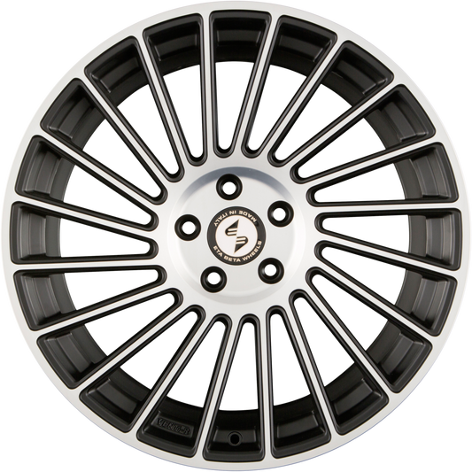 Etabeta Venti-R Black Matt Full Polish Alufelge 8.5x20 Zoll ET25 LK 5x112 ML78.1