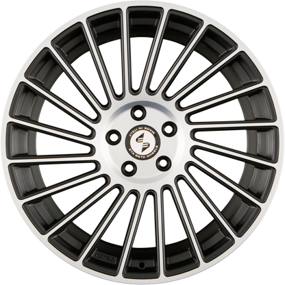 Etabeta Venti-R Black Matt Full Polish Alufelge 8.5x20 Zoll ET25 LK 5x112 ML78.1