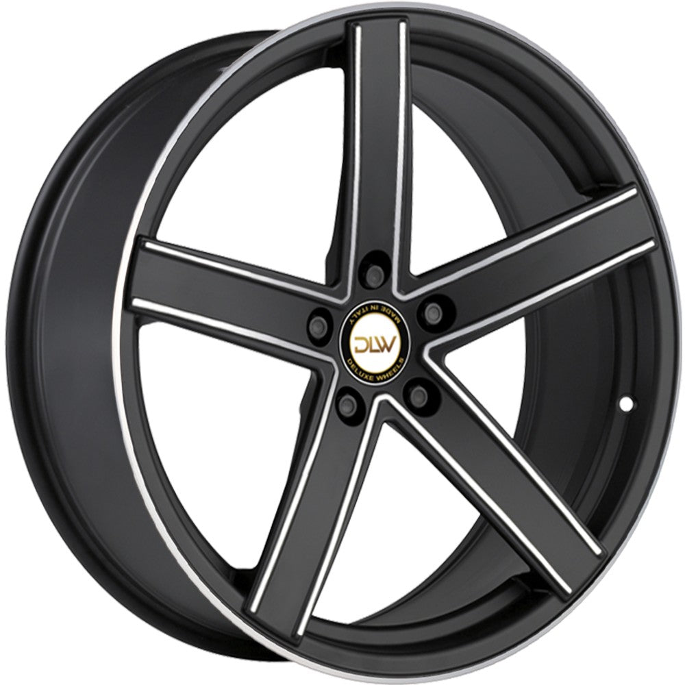 Etabeta Uros S black matt face lip Alufelge 9x20 Zoll ET42 LK 5x112 ML78.1