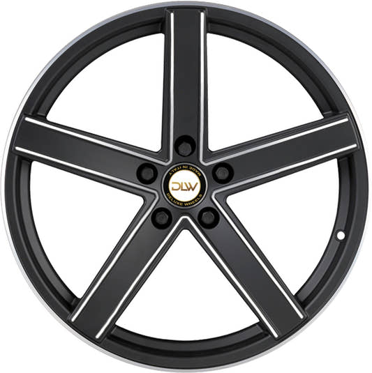 Etabeta Uros S black matt face lip 9x20 ET42 - LK5/112 ML78.1 – Bild 2