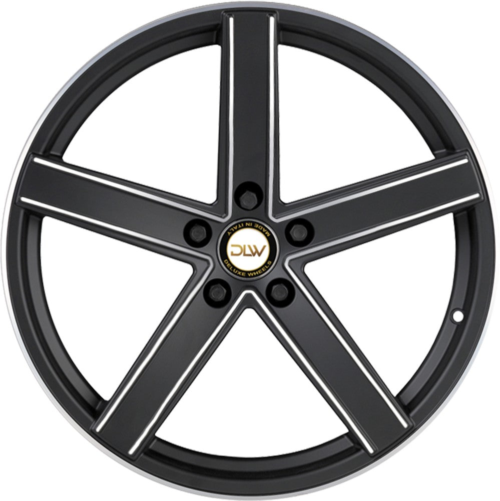 Etabeta Uros S black matt face lip Alufelge 9x20 Zoll ET42 LK 5x112 ML78.1 – Bild 2