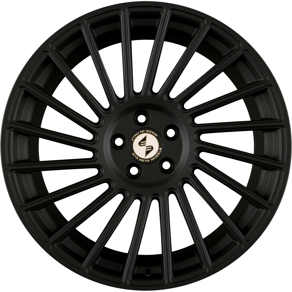 Etabeta Venti-R Black Matt Alufelge 9x19 Zoll ET45 LK 5x112 ML78.1