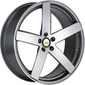 Etabeta Uros-K S anthracite matt full polished Alufelge 9x20 Zoll ET35 LK 5x112 ML78.1