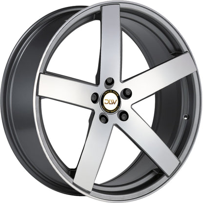 Etabeta Uros-K S anthracite matt full polished Alufelge 9x20 Zoll ET35 LK 5x112 ML78.1