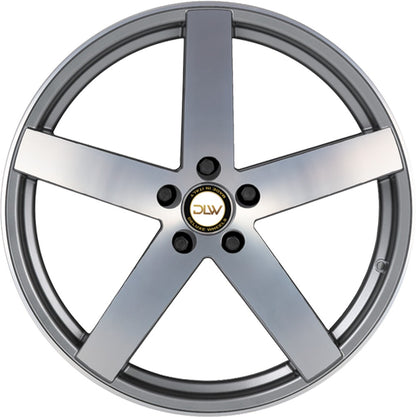 Etabeta Uros-K S anthracite matt full polished Alufelge 9x20 Zoll ET35 LK 5x112 ML78.1 – Bild 2