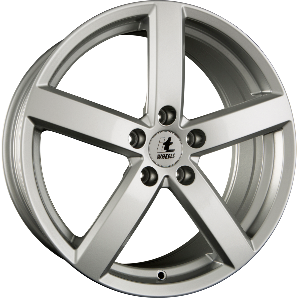 itWheels Eros ECE Silber lackiert Alufelge 7.5x18 Zoll ET45 LK 5x120 ML72.6 – Bild 2