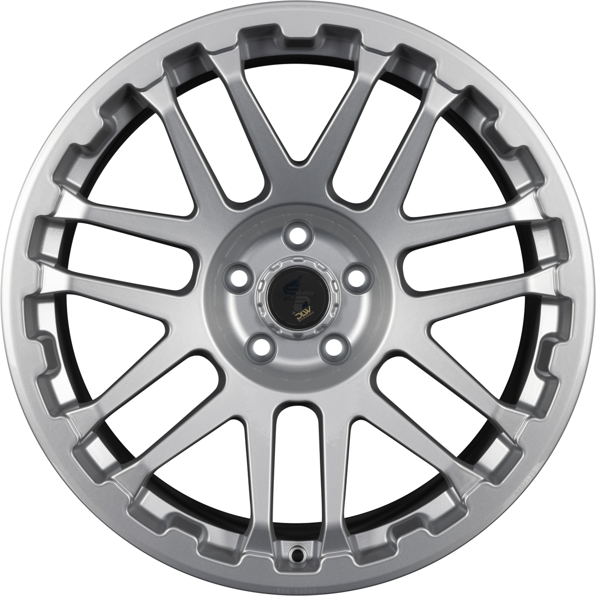 Etabeta Combat Silver Alufelge 8x17 Zoll ET50 LK 6x139.7 ML93.1 – Bild 3