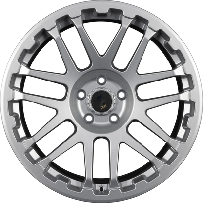 Etabeta Combat Silver Alufelge 8x17 Zoll ET50 LK 6x139.7 ML93.1 – Bild 3