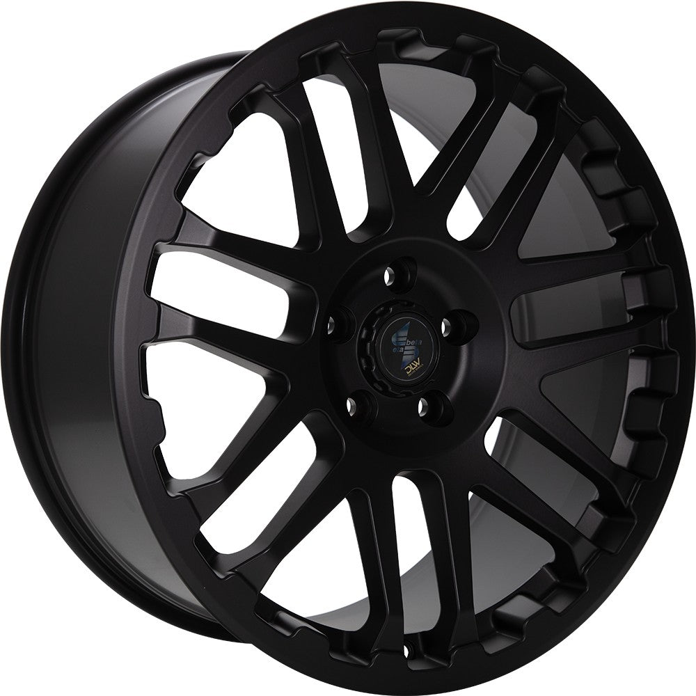 Etabeta Combat black matt Alufelge 8x17 Zoll ET50 LK 6x139.7 ML93.1