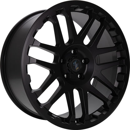 Etabeta Combat black matt Alufelge 8x17 Zoll ET50 LK 6x139.7 ML93.1