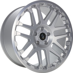 Etabeta Combat Silver Matt Lip Polish Alufelge 7x17 Zoll ET5 LK 5x139.7 ML108.2
