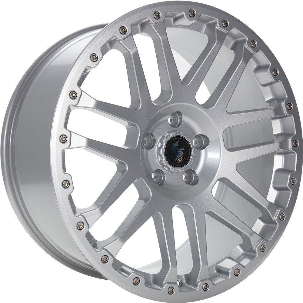Etabeta Combat CV silver Alufelge 8x17 Zoll ET55 LK 5x120 ML65.1