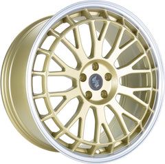 Etabeta Unit Gold Matt Lip Polished Alufelge 9x21 Zoll ET40 LK 5x112 ML66.6