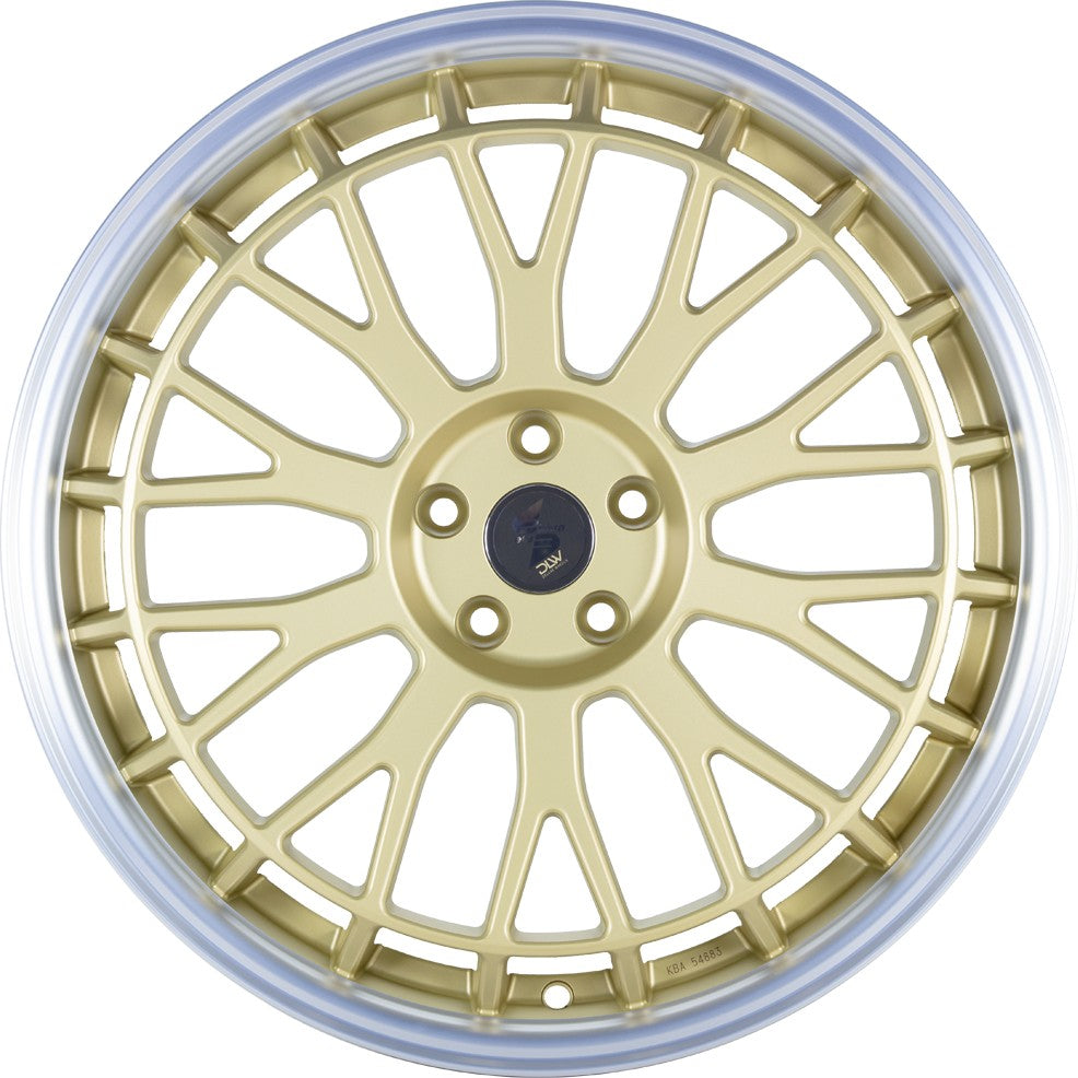 Etabeta Unit gold matt lip polished Alufelge 9x21 Zoll ET40 LK 5x112 ML66.5 – Bild 2