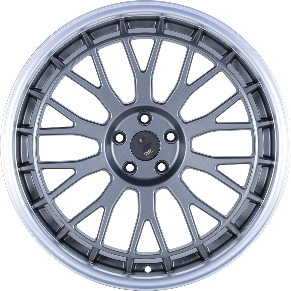 Etabeta Unit anthracite matt polished lip Alufelge 9x21 Zoll ET40 LK 5x112 ML66.5 – Bild 2
