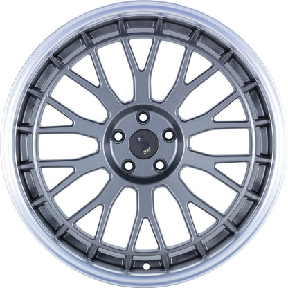 Etabeta Unit anthracite matt polished lip Alufelge 9x21 Zoll ET40 LK 5x112 ML66.5 – Bild 2