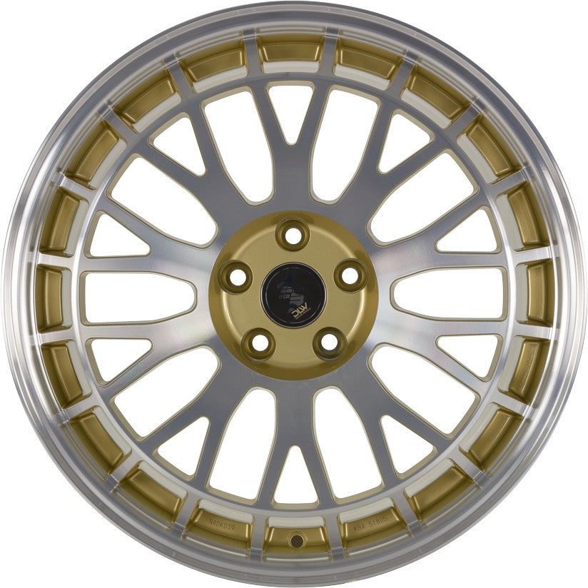 Etabeta Unit gold lip spokes polish Alufelge 9.5x21 Zoll ET50 LK 5x112 ML66.5 – Bild 2