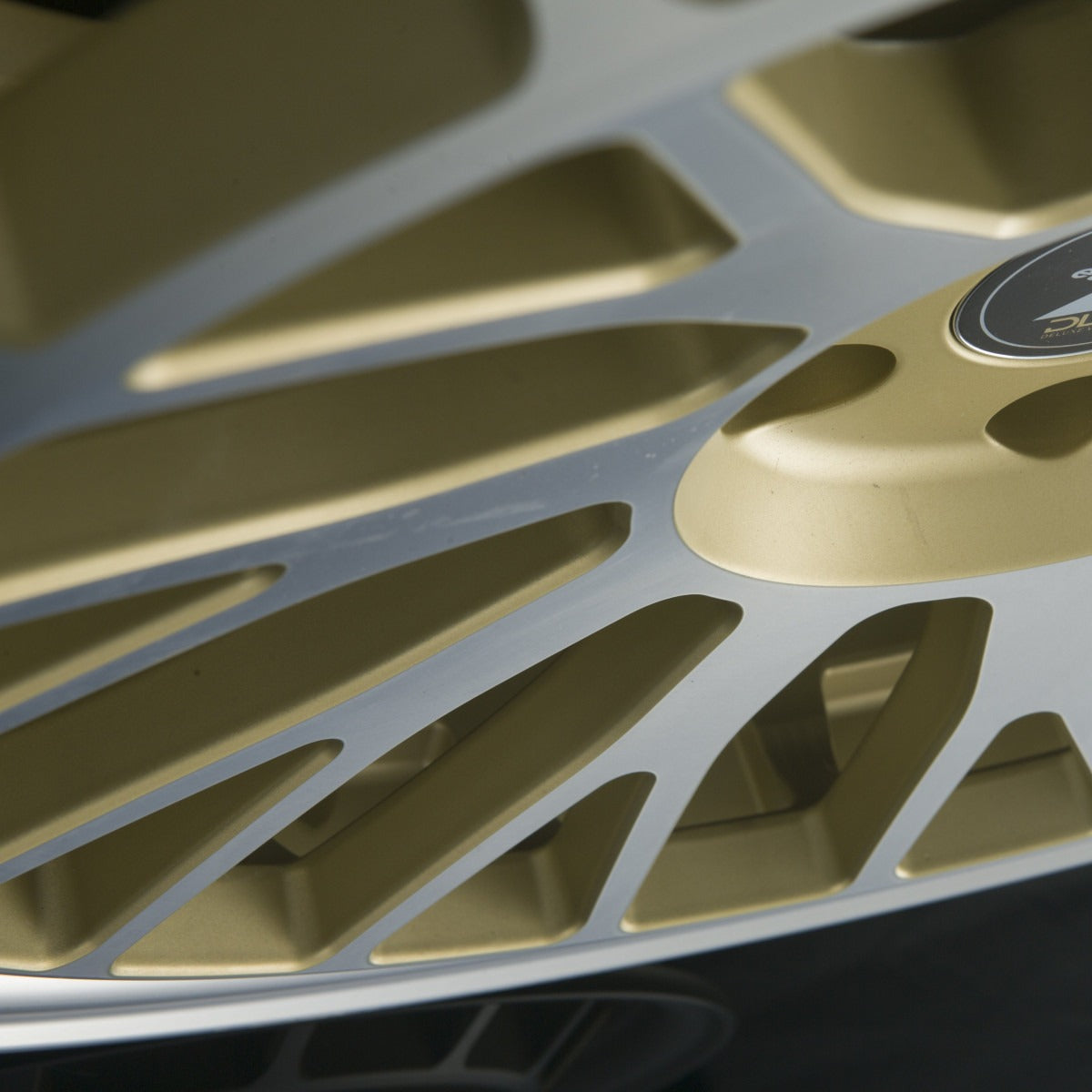 Etabeta Unit gold lip spokes polish Alufelge 9.5x21 Zoll ET50 LK 5x112 ML66.5 – Bild 5