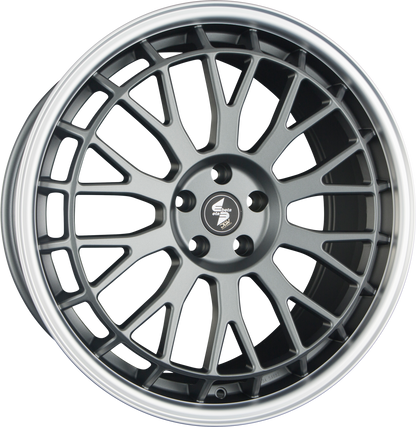Etabeta Unit anthracite matt polished lip Alufelge 9.5x21 Zoll ET50 LK 5x112 ML66.5 – Bild 4