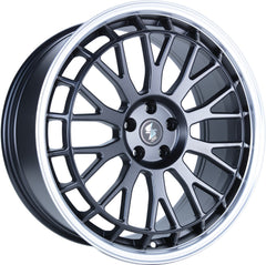 Etabeta Unit black matt lip polished Alufelge 9.5x21 Zoll ET50 LK 5x112 ML66.5
