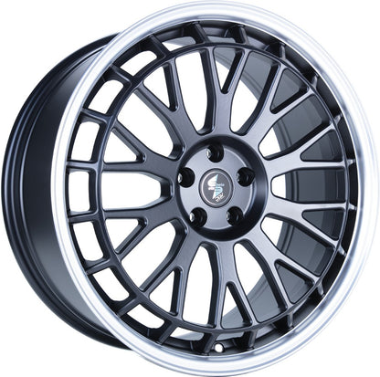 Etabeta Unit black matt lip polished Alufelge 9.5x21 Zoll ET50 LK 5x112 ML66.5
