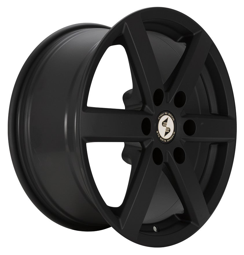 Etabeta Robus black matt Alufelge 7x16 Zoll ET46 LK 6x120 ML74.6 – Bild 3