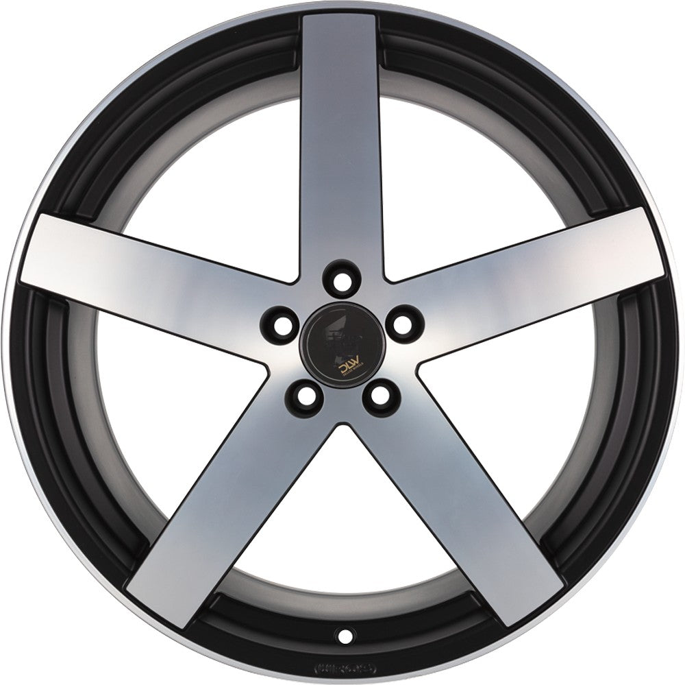 Etabeta Uros black matt full polished Alufelge 9x20 Zoll ET42 LK 5x120 ML65.1 – Bild 2