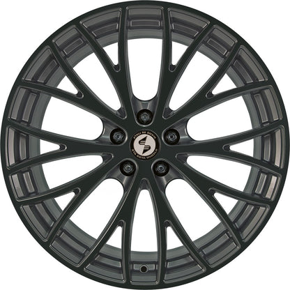 Etabeta Piuma-C anthracite shiny black face Alufelge 8.5x19 Zoll ET45 LK 5x112 ML78.1 – Bild 2