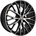 Etabeta Piuma-C black matt full polished Alufelge 9.5x19 Zoll ET35 LK 5x112 ML78.1