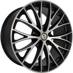 Etabeta Piuma-C black matt full polished Alufelge 9.5x19 Zoll ET35 LK 5x112 ML78.1