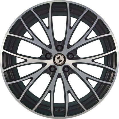 Etabeta Piuma black polish Alufelge 9.5x19 Zoll ET45 LK 5x112 ML78.1 – Bild 2