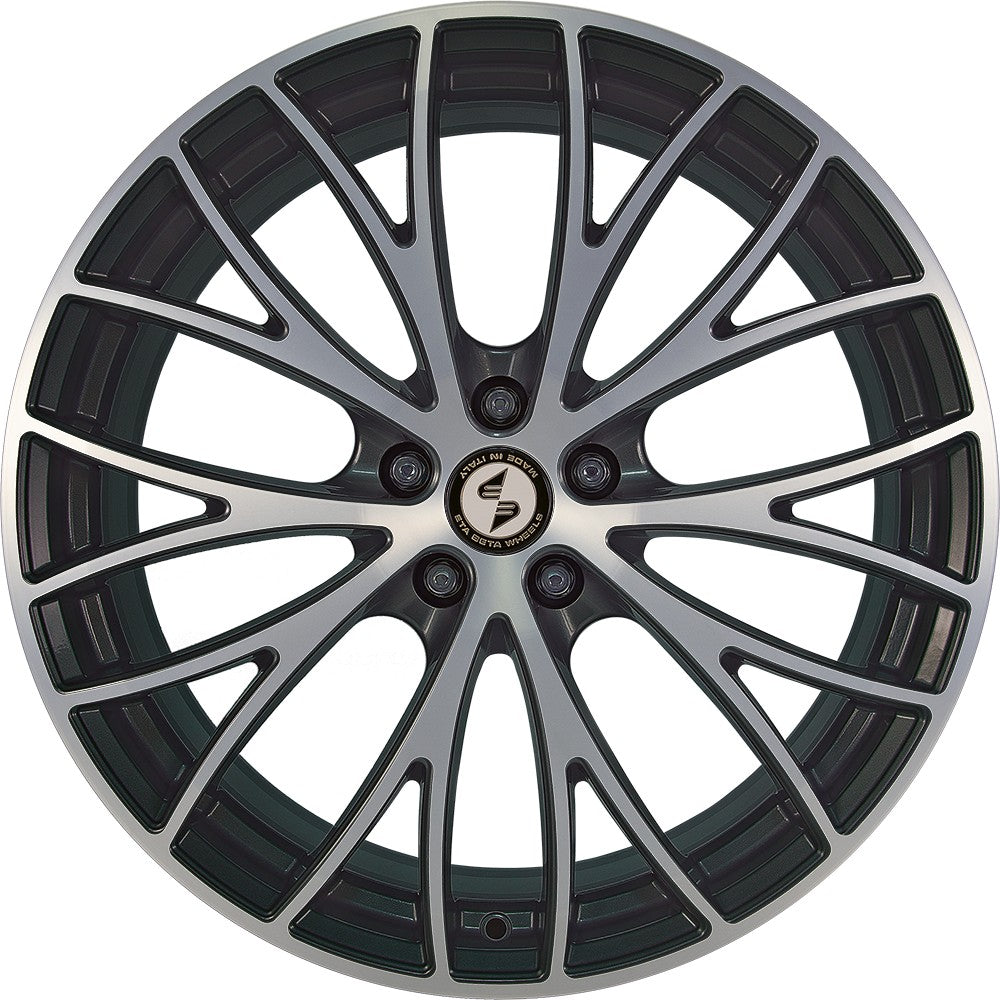 Etabeta Piuma black polish Alufelge 9x20 Zoll ET42 LK 5x120 ML65.1 – Bild 2
