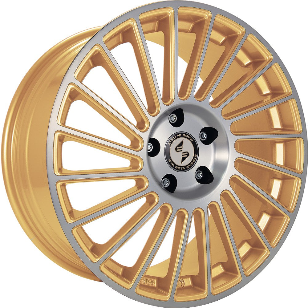 Etabeta Venti-R gold shiny polish Alufelge 9x20 Zoll ET42 LK 5x120 ML65.1
