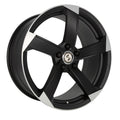 Etabeta Magic black matt special edition Alufelge 8.5x19 Zoll ET32 LK 5x112 ML66.5