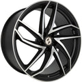 Etabeta Heron black matt full polished Alufelge 8.5x19 Zoll ET45 LK 5x112 ML78.1