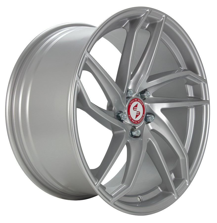 Etabeta Heron-K silver Alufelge 9.5x19 Zoll ET35 LK 5x112 ML78.1 – Bild 3