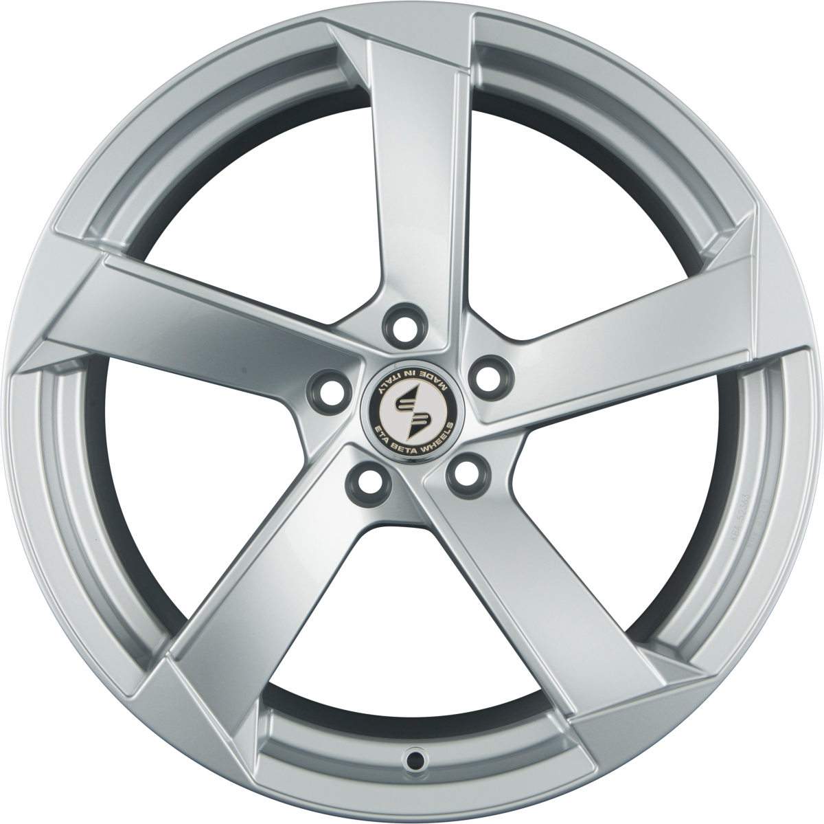 Etabeta Magic Silver Alufelge 8.5x19 Zoll ET25 LK 5x112 ML66.5 – Bild 3